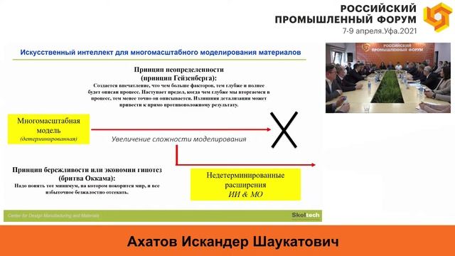 Секция «Цифровая трансформация в промышленности: искусственный интеллект» смотреть онлайн