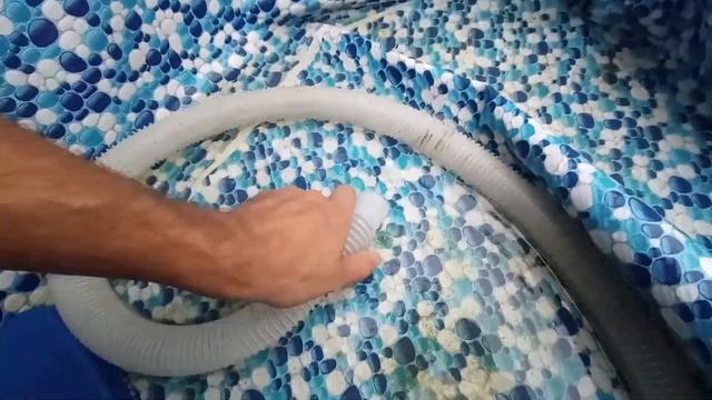 Готовим бассейн к зиме! Слив воды и чистка дна Разбираю и складываю Очистка песчаного фильтра смотреть онлайн