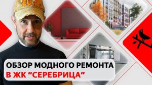 Обзор модного интерьера в жилом комплексе "Серебрица": Готовый ремонт однокомнатной квартиры