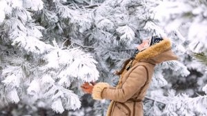 Хорошего зимнего денечка. Чудесная видео открытка.