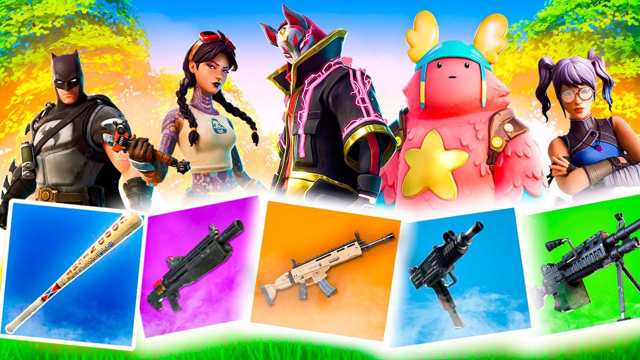 *РАНДОМНЫЙ СКИН* ЧЕЛЛЕНДЖ в ФОРТНАЙТ смотреть онлайн