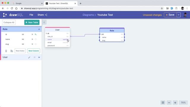 DrawSQL: Create and visualize beautiful database entity relationship diagrams. смотреть онлайн