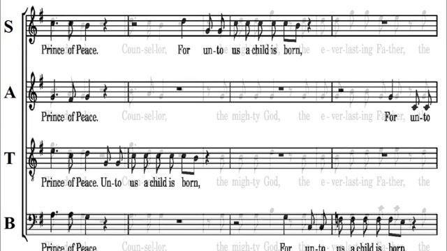 13 - Handel Messiah Part 1 - For Unto Us A Child Is Born - Alto смотреть онлайн