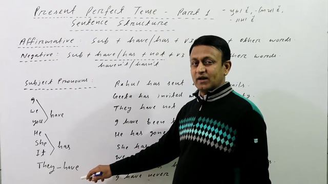 PRESENT PERFECT TENSE सीखें - PART 1- ENGLISH GRAMMAR смотреть онлайн
