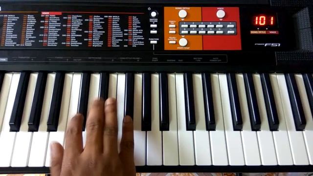 Ek Pyaar Kaa Nagmaa Hai I Keyboard cover Yamaha PSR F51 смотреть онлайн