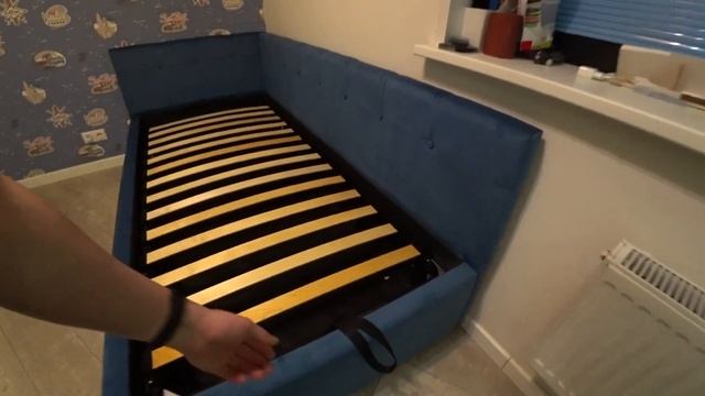 Кровать односпальная Bonna 2000x900 Наша мебель смотреть онлайн