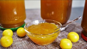 Джем из алычи к блинчикам и оладушкам, ароматный и очень вкусный