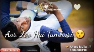 Tumko Sanam sad version Lyrics ! AB Mulla Present