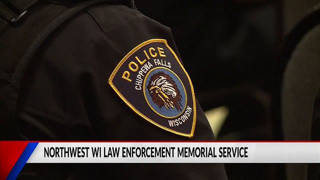 Northwest Wisconsin memorial service for fallen law enforcement