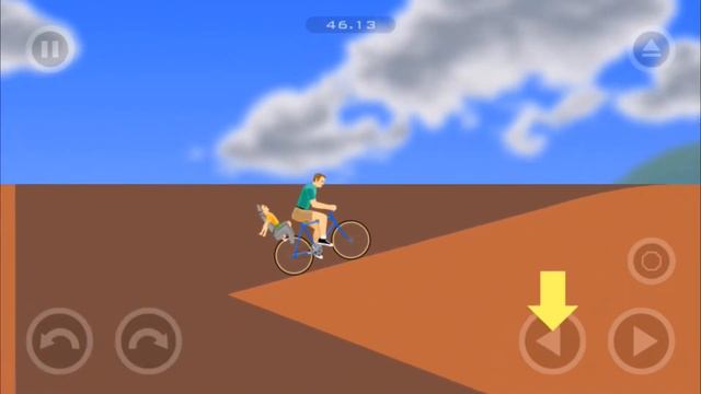 Играю в игру Happy wheels. "Самая добрая играя". смотреть онлайн