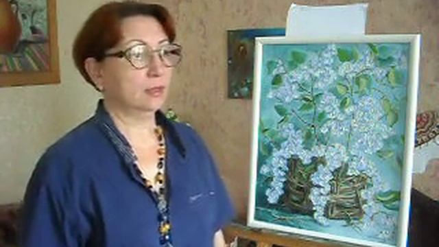 Ветка. Картина маслом. Видеознакомство. смотреть онлайн