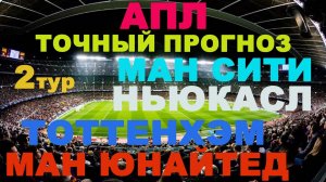 АПЛ ПРОГНОЗ / ТОТТЕНХЭМ МАНЧЕСТЕР ЮНАЙТЕД ПРОГНОЗ / МАНЧЕСТЕР СИТИ НЬЮКАСЛ ПРОГНОЗ И СТАВКА