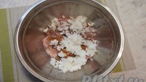 Тефтели из свино-говяжьего фарша