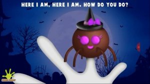 The halloween finger family spider cake pop family nursery rhymes l spider cake pop finger family