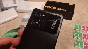 Кайфовые Защитные стёкла для Poco X5 Pro 5G