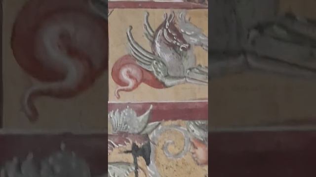 Жуткие фрески Уомо ди Орвието.Италия.