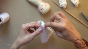 Урок 4. Как сшить платье для куклы. Как сшить куклу. Куколка "Спящий Ангел" | Elma-toys