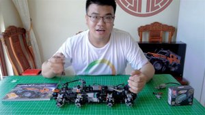 Mould King 13088 Avtoros Shaman 8x8 Speed Build