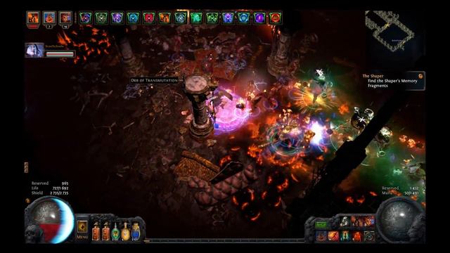 Path of Exile: Legacy League. Farm Exalted orb. смотреть онлайн