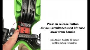 How to Detach Handlebar on Micro Mini and Maxi