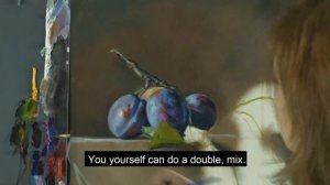 Webinar on Painting by Olga Bazanova - Plums