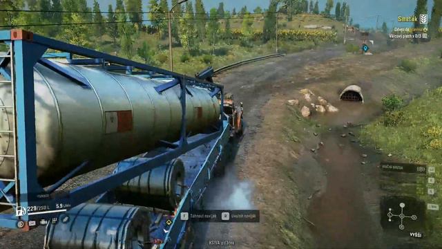 Snowrunner PC 25 - garbage - big tank transport