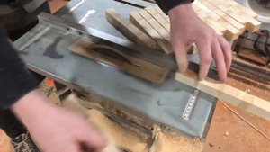 Торцевая доска. Из березы