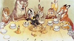 Как аист на ёлку опоздал - диафильм