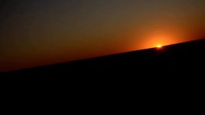 Плоская Земля  - Солнце, куда уходит?