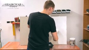 Нанесение и обзор краски интерьерной моющейся Kraskovar Eco Resist