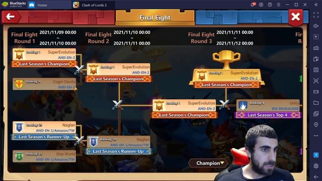Clash Of Lords 2 Lordlympia Results 12/11/21