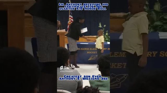 Fun With Lil Amp|Me Recieving A/B Honor Roll