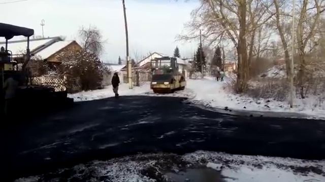 посёлок Первомайский ВКО,ноябрь 2016
