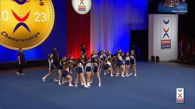 Team Greece All Girl Elite ICU World Cheerleading Championships 2023 (Finals) смотреть онлайн