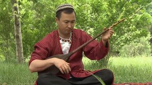 Красивая игра на дутаре. Овез Оразмухаммедов. Народная мелодия: "Yandym"