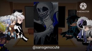 ||Sanses react to Faker 404|| A short reaction||