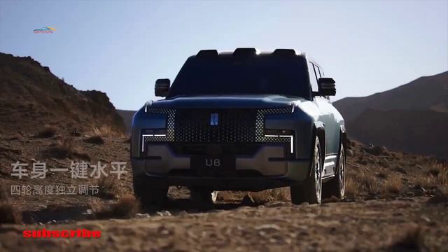 Внедорожник BYD Yangwang U8 бездорожья Умеет плавать и поворачивать на месте смотреть онлайн