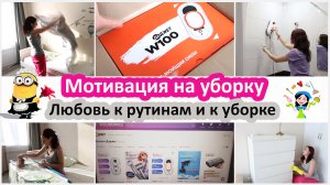 Мотивация на уборку. Мою окна с Даджет W100. Отношение к рутинам и уборке