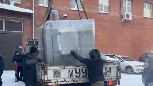 Отгрузка сушильного шкафа ШСв 1,0х1,0х1,0/6,0 , Лаб-Терм