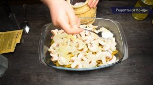 МАКАРОНЫ больше не варю, а готовлю только так! Вкусные макароны в духовке с сыром и грибами