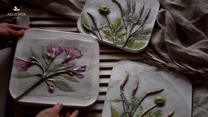 Ботанические барельефы. Триптих