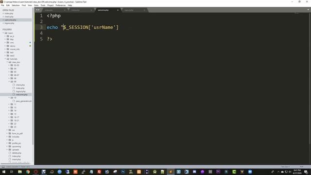 025. PHP Bangla How Session Works Like Facebook Logout System | ⚡Advanced PHP Tutorial⚡| Nirob Hasa