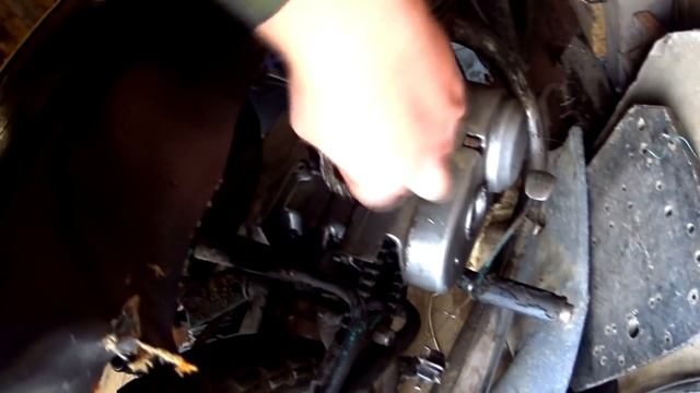 Мотоцикл МИНСК Мотор на мусор. смотреть онлайн