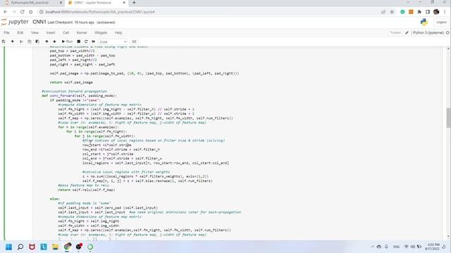 L22- Convolutional Neural Network from Scratch using Numpy (Forward-Propagation)