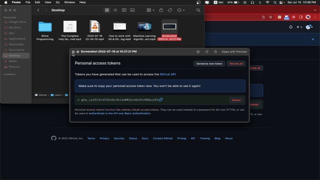 Create GitHub and Google Personal Access Token or App Password смотреть онлайн