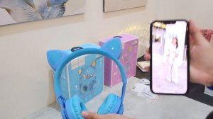 HOCO W39 Cat ear wireless headphones for kids