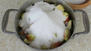 Варенье из яблок с курагой