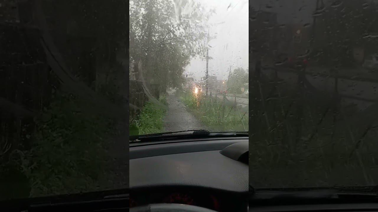 попал на машине под крупный град смотреть онлайн