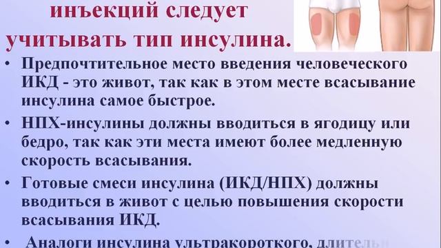 Делаем инъекцию инсулина правильно! Часть 1