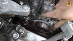 How to Replace the water pump on the Toyota RAV4 2013 to 2018